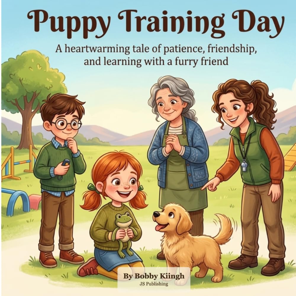 Puppy Training Day — book cover by Bobby Kiingh
