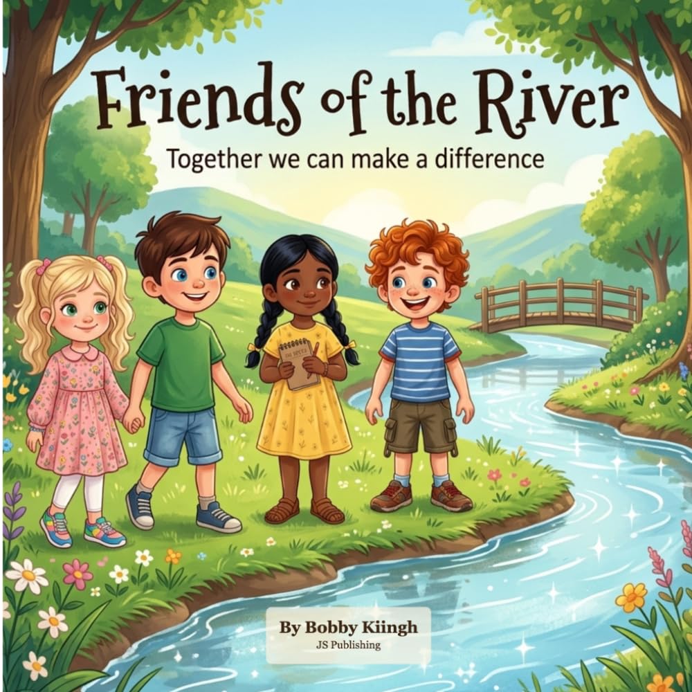 Friends of the River — book cover by Bobby Kiingh