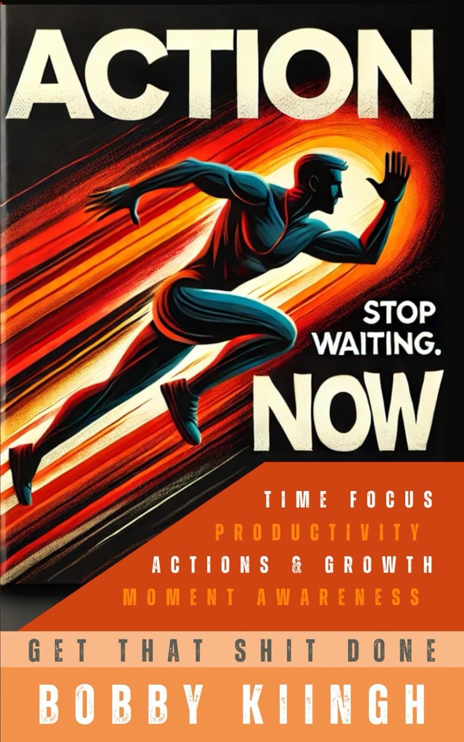 Action Now — book cover by Bobby Kiingh