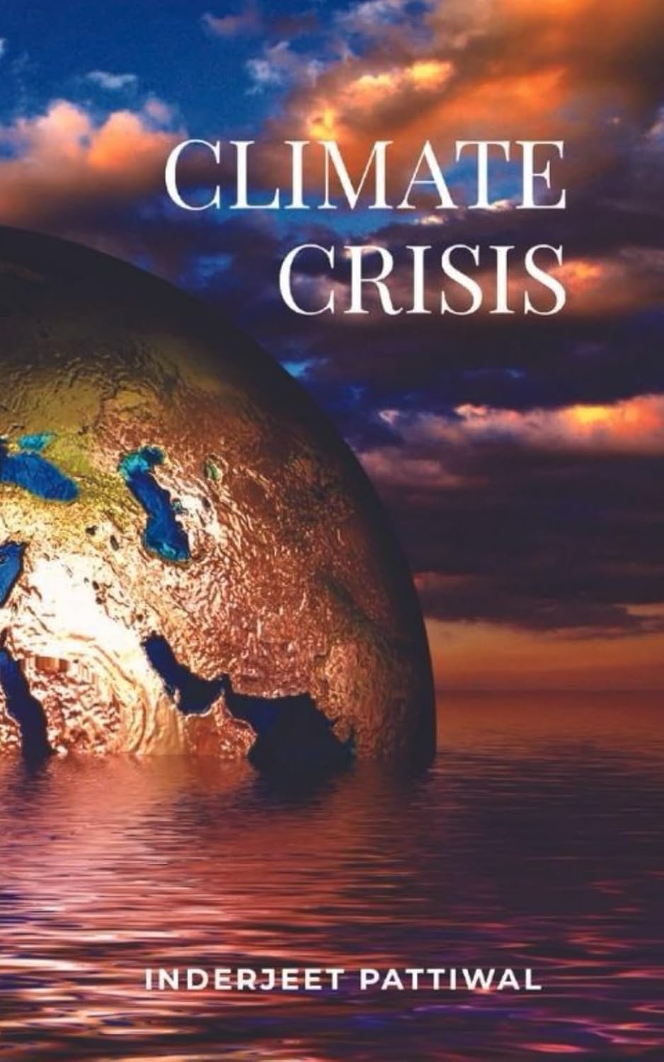 Climate Crisis — book cover by Bobby Kiingh