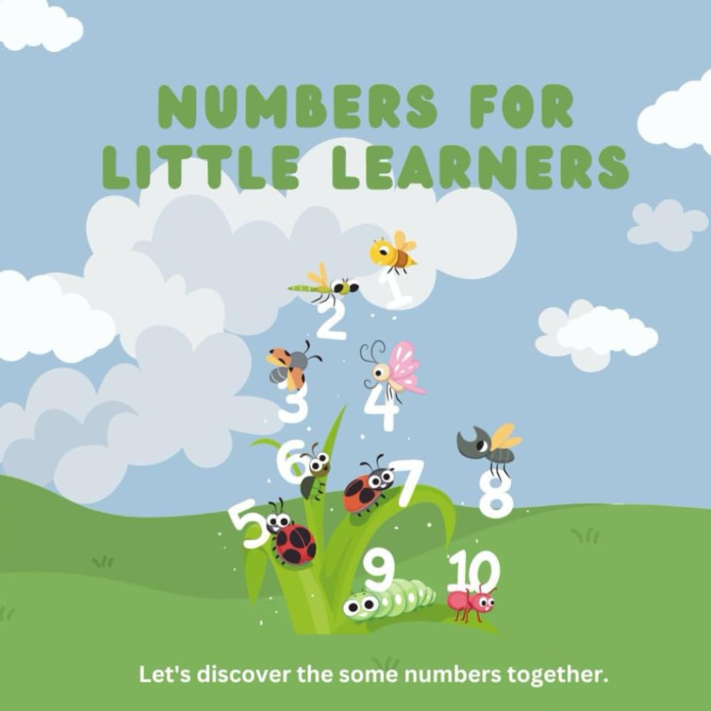 Numbers For Little Learners — book cover by Bobby Kiingh
