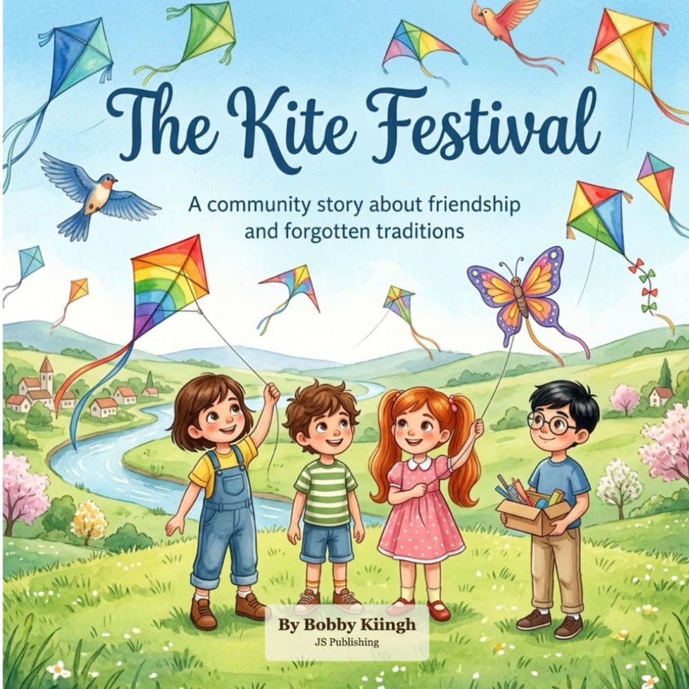 The Kite Festival — book cover by Bobby Kiingh