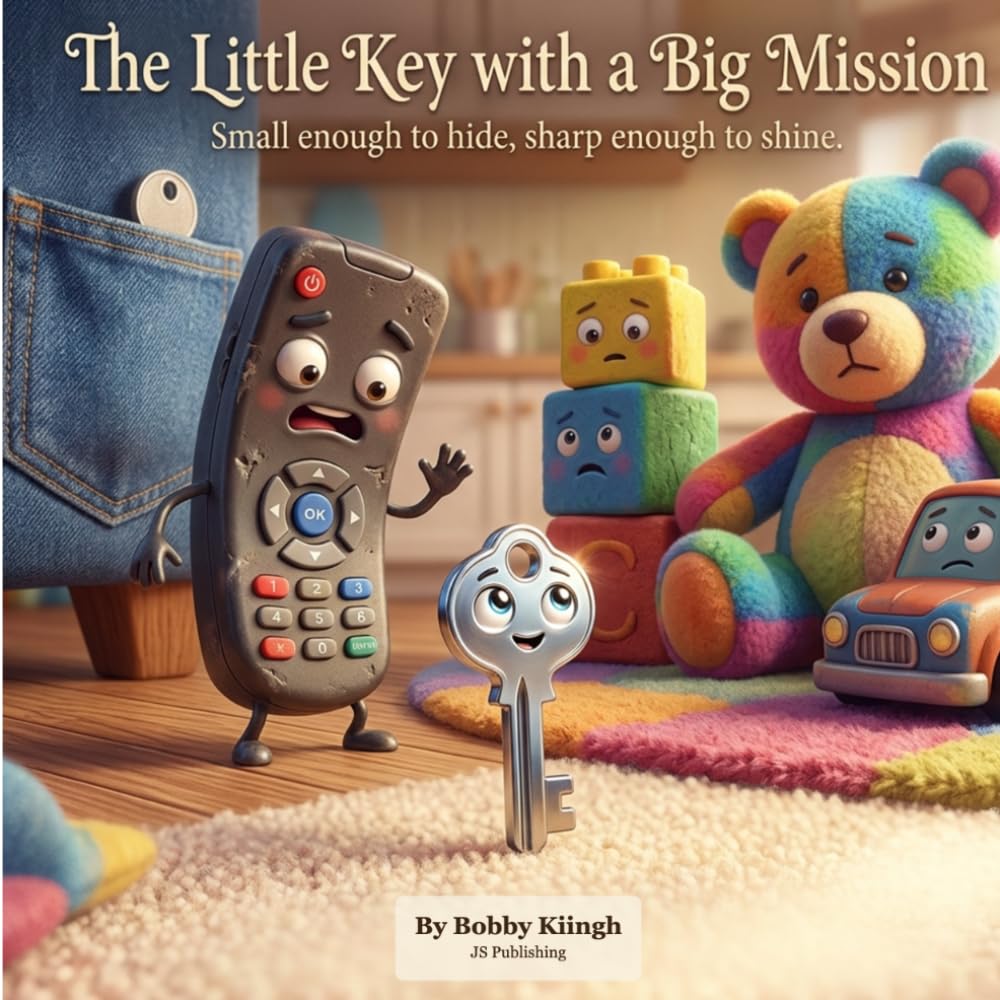 The Little Key with a Big Mission — book cover by Bobby Kiingh
