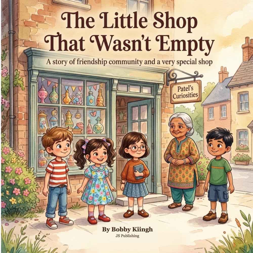 The Little Shop That Wasn't Empty — book cover by Bobby Kiingh